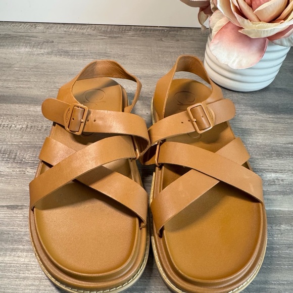 Chaco Townes Leather Sandals Womens size 9 EUC - Picture 2 of 10